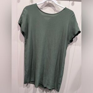 Madewell button back tunic- small